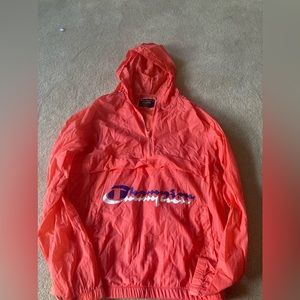 Champion size medium pullover hooded jacket